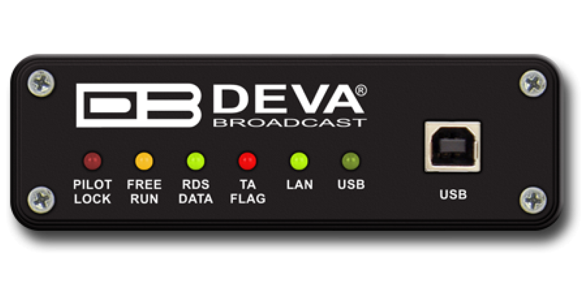 DEVA Broadcast Products RDS Encoders SmartGen Mini
